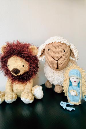 muñecos tejidos a mano, amigorumis, amigorumis de animales, amigorumis de fantasía, muñecos personalizados