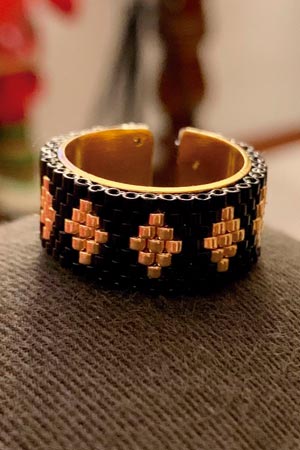 Anillos delicas de Miyuki, Artesanías de alta calidad, artesanos, Anillos personalizados