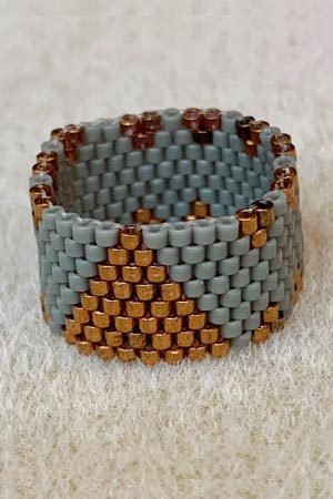 Anillos delicas de Miyuki, Artesanías de alta calidad, artesanos, Anillos personalizados