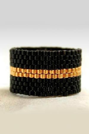 Anillos delicas de Miyuki, Artesanías de alta calidad, artesanos, Anillos personalizados