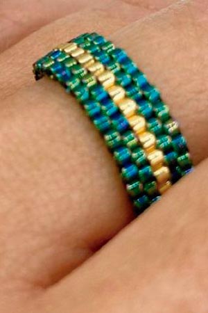 Anillos delicas de Miyuki, Artesanías de alta calidad, artesanos, Anillos personalizados